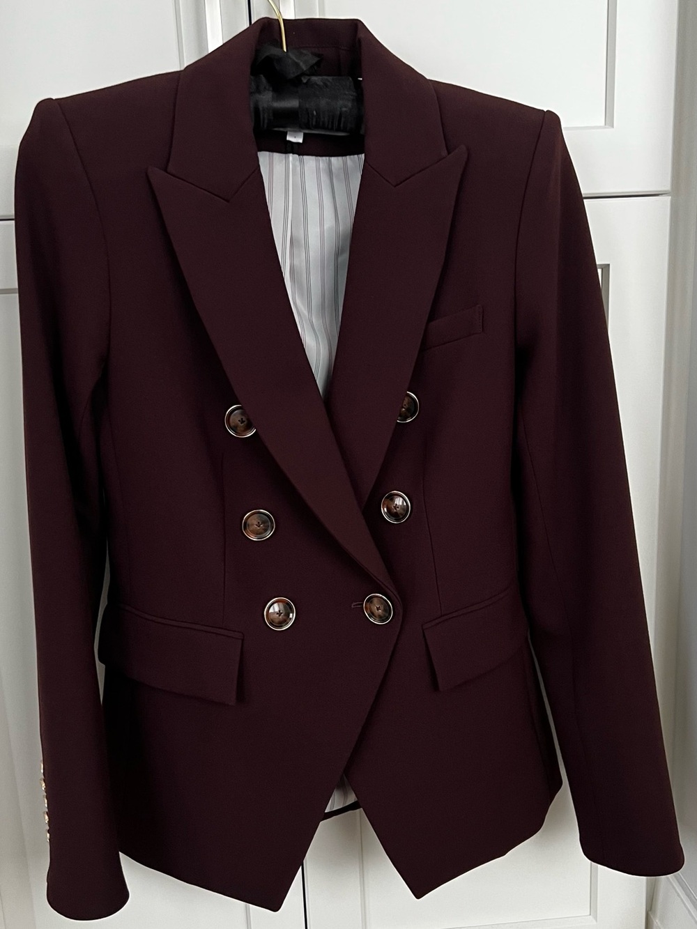 Veronica Beard Women's Double-Breasted Suit Blazer Jacket Size 2 & Pants Size 2